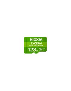 Kioxia Exceria High Endurance Memoria microsdxc flash 128gb UHS-I class 3 U3 verde blanco