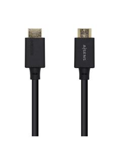 Aisens Cable audio video Hdmi tipo a estandar macho a macho 0.5m negro