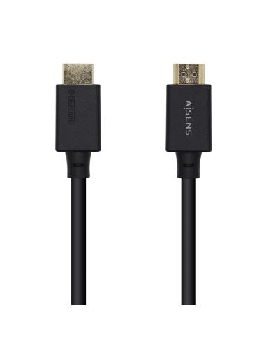 Aisens Cable audio video Hdmi tipo a estandar macho a macho 1m negro