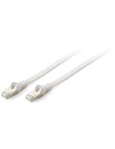 EQUIP cable de red RJ-45 Cat6a S/FTP (S-STP) Macho/Macho, 1 m Blanco