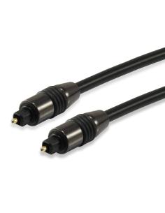 EQUIP cable de audio TOSLINK Macho/Macho, 3 m Negro