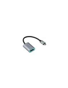 i-tec Metal Adaptador usb tipo-c macho a displayport hembra 0.15m gris turquesa