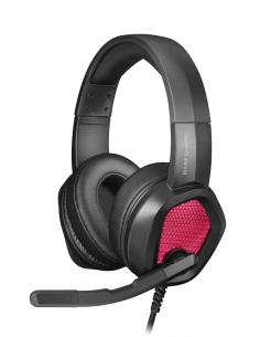 Mars Gaming MH320 auricular y casco Auriculares Diadema Conector de 3,5 mm USB tipo A Negro