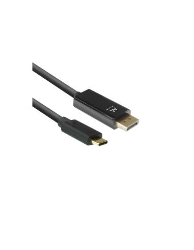 Ewent EW9826 Cable usb tipo-c macho a displayport macho 2m negro