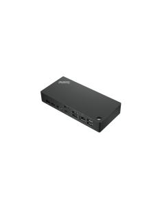 Lenovo 40AY0090EU base para portátil y replicador de puertos Alámbrico USB 3.2 Gen 1 (3.1 Gen 1) Type-C Negro