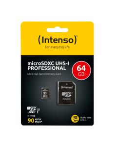 Intenso Memoria flash 64 GB MicroSDXC UHS-I Clase 10