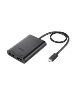 i-tec Adaptador de video USB-C 3.1 - Dual HDMI 4K