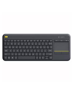 Teclado Logitech K400 Plus RF inalámbrico QWERTY Español Negro