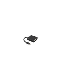 Lanberg AD-UC-DV-01 Adaptador Dvi hembra a usb tipo-c macho 3840 x 2160pixeles negro