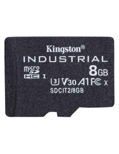 Kingston Technology industrial Memoria microsdhc 8gb UHS-I Clase 10 negro