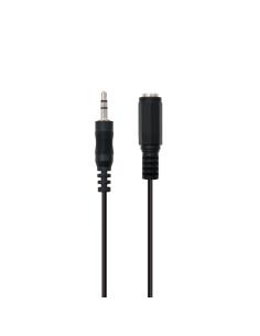 Ewent EC1650 Cable de audio 3.5mm macho a hembra 2m negro