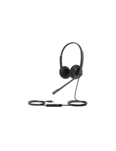 Yealink UH34 dual teams Auriculares diadema usb tipo-a negro