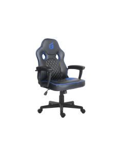 Conceptronic Silla para videojuegos de PC Asiento acolchado Negro, Azul