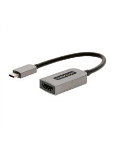 StarTech.com Adaptador USB C a HDMI de VÍ­deo 4K 60Hz - HDR10 0,13 m Gris