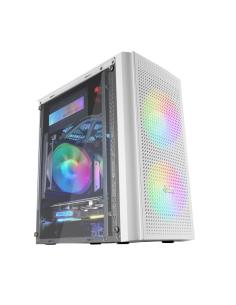 Tower Mars Gaming RGB Micro ATX Blanco