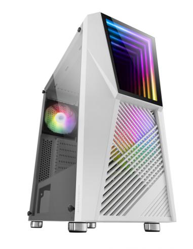 Torre Mars Gaming Iluminación RGB ATX Blanco