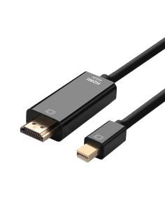 AISENS Adaptador de cable de vÍ­deo Mini DisplayPort/HDMI 3 m Negro