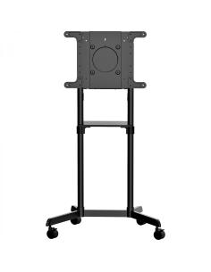 StarTech.com - Soporte Rodante VESA para TV de 37 a 70 Pulgadas (70kg) - Base para Televisor con Estante - con Giro e Inclinació