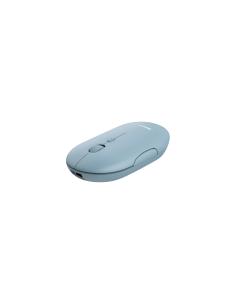 Ratón Trust Puck Ambidextro RF inalámbrica + Bluetooth 1600 DPI Azul