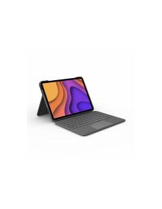 Logitech folio touch Funda con teclado smart connector QWERTY español gris