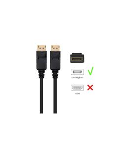 CABLE DISPLAYPORT EWENT DP/M - DP/M 1M NEGRO