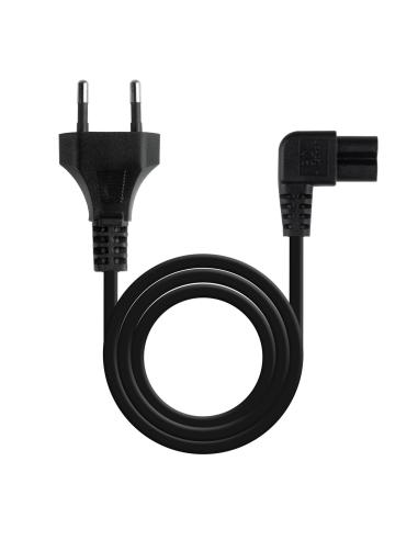 TooQ Cable de Alimentacion CEE7/16 macho a c7 acoplador hembra 3m negro