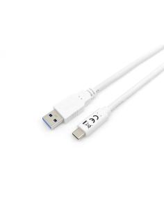 Equip Cable USB 3.2 Gen 1 (3.1 Gen 1) USB A - USB C 1 m Blanco