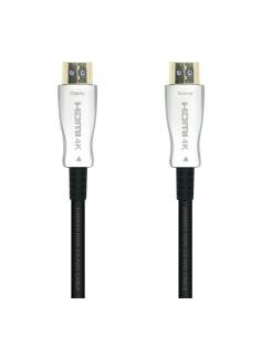 Aisens Cable Hdmi tipo-a estandar macho a macho V2.0 AOC premium alta velocidad 15m negro