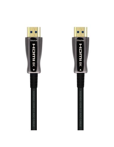 Aisens Cable Hdmi tipo-a estandar macho a macho  V2.1 AOC ultra alta velocidad 10m negro