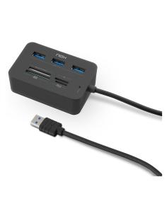 NOX Lite Reader One Alámbrico USB 3.2 Gen 1 (3.1 Gen 1) Type-A Negro