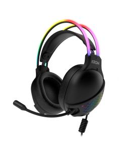 Krom Klaim Auriculares Alámbrico Diadema Juego USB tipo A Negro