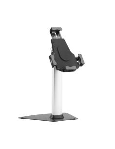 AISENS Soporte Antirobo de Sobremesa Ajustable (1 Pivote) para Tablet, Negro