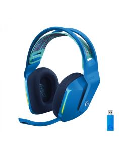 Logitech G G733 LIGHTSPEED Wireless RGB Gaming Headset Auriculares Inalámbrico Diadema Juego Azul