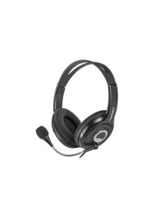 NATEC Bear 2 Auriculares Alámbrico Diadema Negro