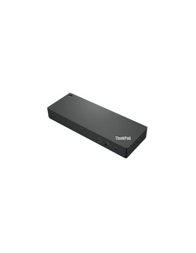 Lenovo 40B00300EU base para portátil y replicador de puertos Alámbrico Thunderbolt 4 Negro, Rojo