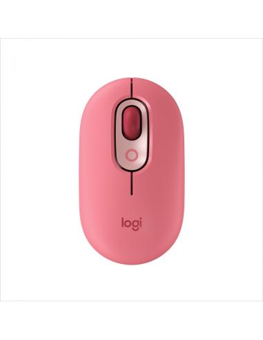 Logitech POP Mouse with emoji ratón Ambidextro RF inalámbrica + Bluetooth Í?ptico 4000 DPI