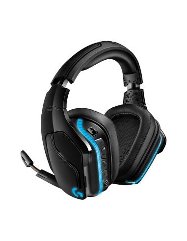 Logitech G G935 Wireless 7.1 Surround Sound LIGHTSYNC Gaming Headset Auriculares Inalámbrico Diadema Juego Negro, Azul