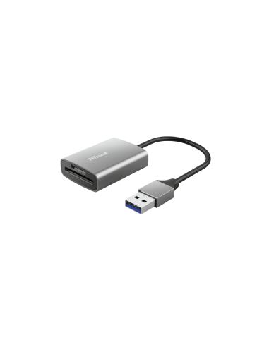 Trust Dalyx lector de tarjeta USB 3.2 Gen 1 (3.1 Gen 1) Aluminio