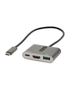 StarTech.com CDP2HDUACP2 base para portátil y replicador de puertos Alámbrico USB 3.2 Gen 1 (3.1 Gen 1) Type-C Gris