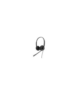 Yealink YHS34 DUAL auricular y casco Auriculares Alámbrico Diadema Oficina/Centro de llamadas Negro