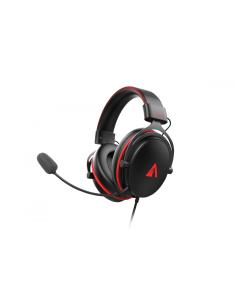 ABYSM AG700 Pro 7.1 Black Auriculares Alámbrico Diadema Juego Negro, Rojo