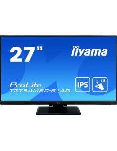 iiyama ProLite T2754MSC-B1AG monitor pantalla táctil 68,6 cm (27") 1920 x 1080 Pixeles Multi-touch Multi-usuario Negro