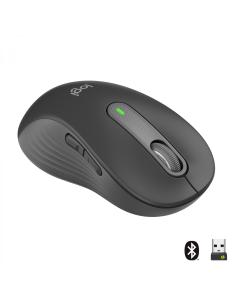 Logitech Signature M650 ratón Izquierda RF inalámbrica + Bluetooth Í?ptico 2000 DPI