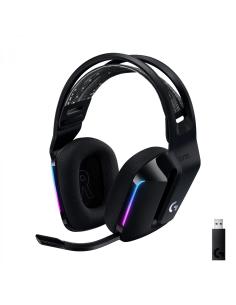 Logitech G G733 LIGHTSPEED Wireless RGB Gaming Headset Auriculares Inalámbrico Diadema Juego Negro