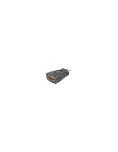 Lanberg AD-0037-BK cambiador de género para cable HDMI HDMI Mini-C Negro