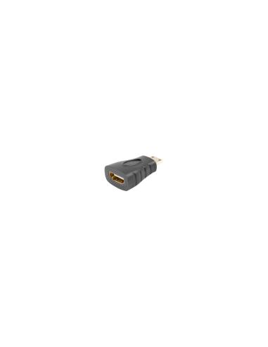 Lanberg AD-0037-BK cambiador de género para cable HDMI HDMI Mini-C Negro