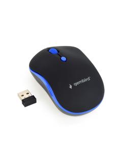 Gembird WIRELESS OPTICAL MOUSE MUSW-4B-03-B 1600DP - Maus ratón Ambidextro RF inalámbrico Í?ptico 1600 DPI