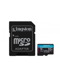 Kingston Technology Canvas Go! Plus memoria flash 64 GB MicroSD Clase 10 UHS-I