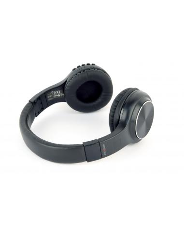 Gembird Warszawa Auriculares Inalámbrico y alámbrico Diadema Llamadas/Música MicroUSB Bluetooth Negro