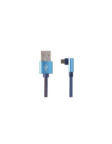 Gembird CC-USB2J-AMMBML-1M-BL cable USB USB 2.0 Micro-USB B USB A Azul